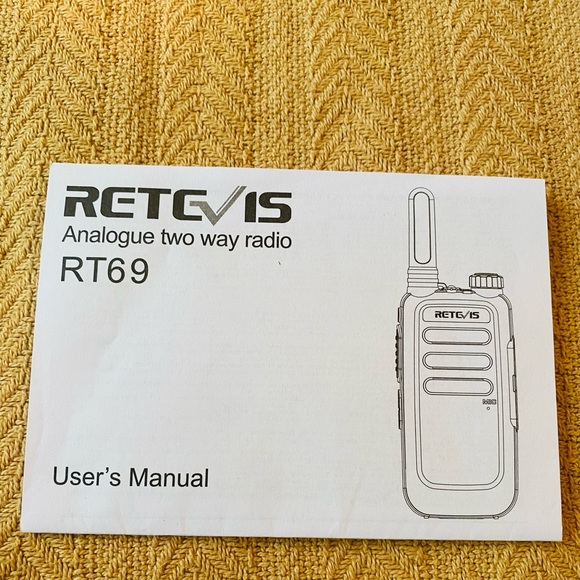 Retavis analogue two way radio RT69 open box new - Picture 7 of 8
